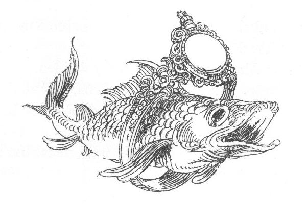 Fisch mit Ring
